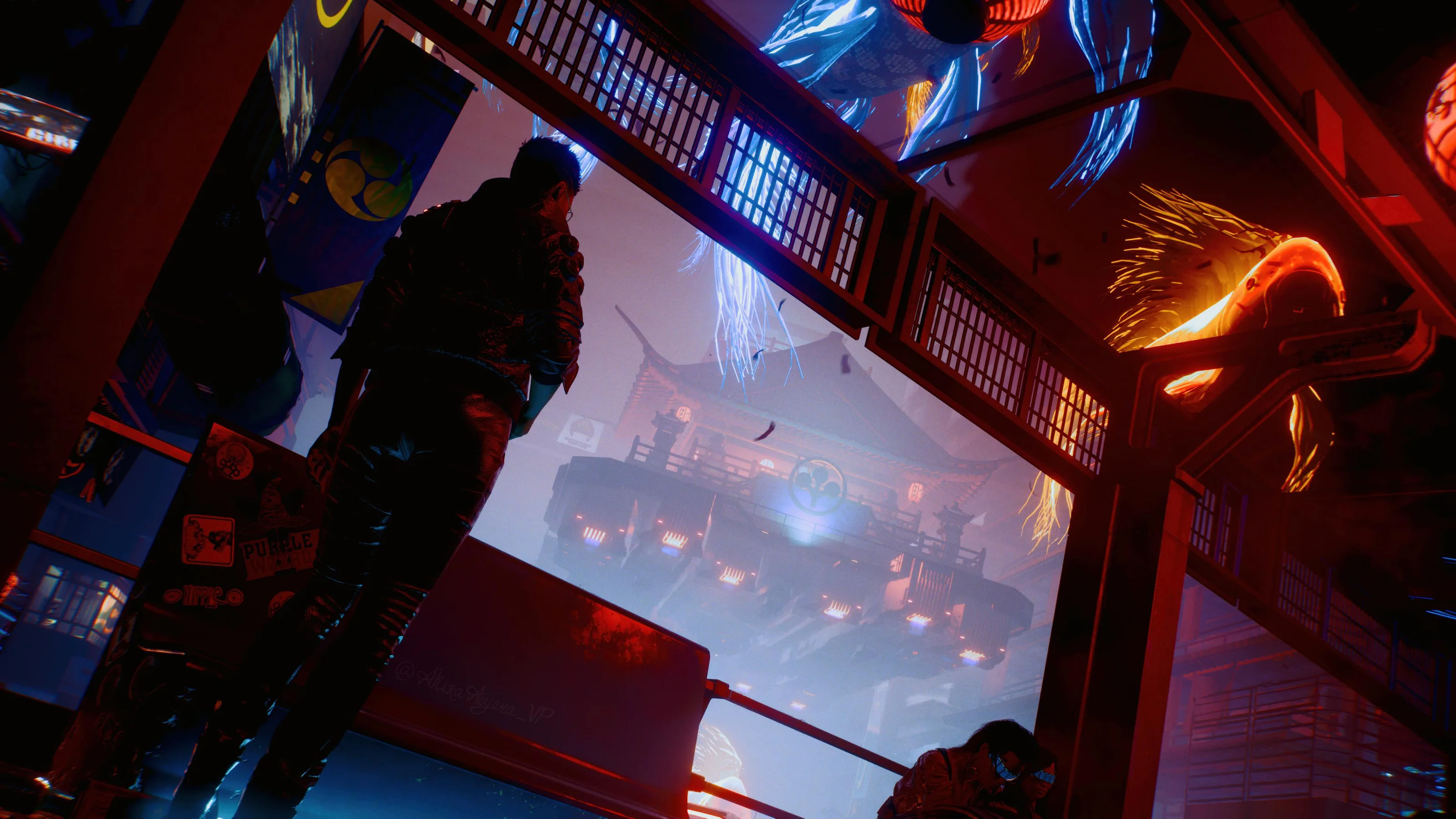 Cyberpunk 2077, photographed by @akiraaoyama_vp
