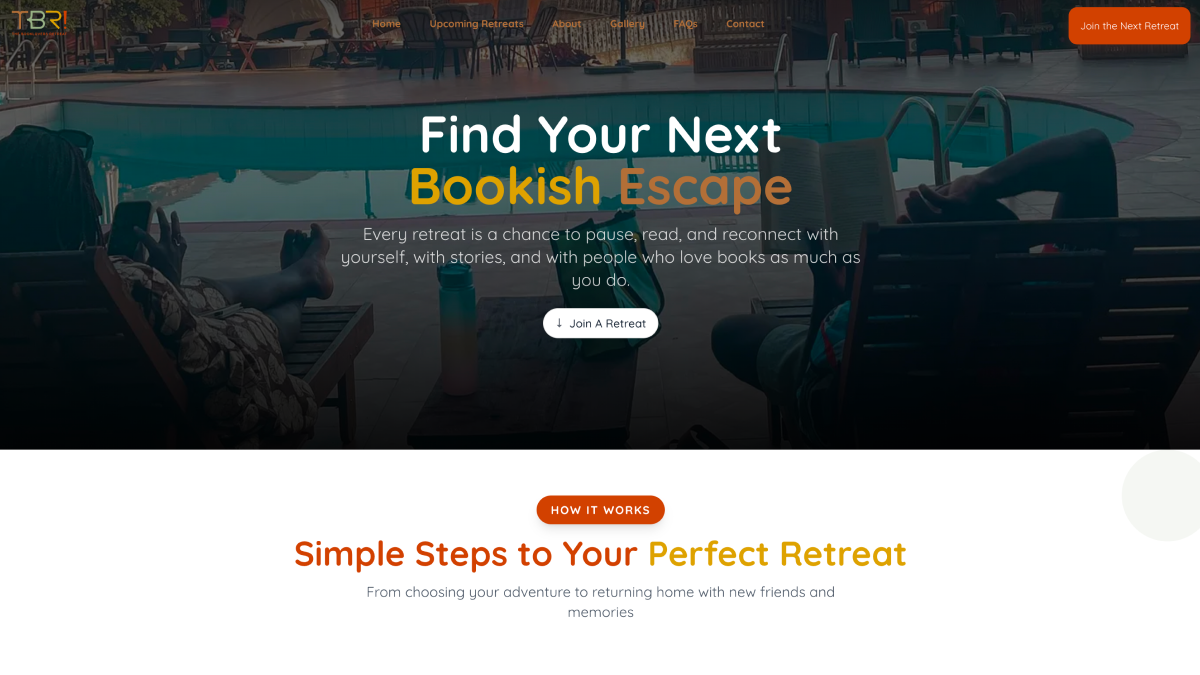 The Booklovers Retreat, reading retreats you can book